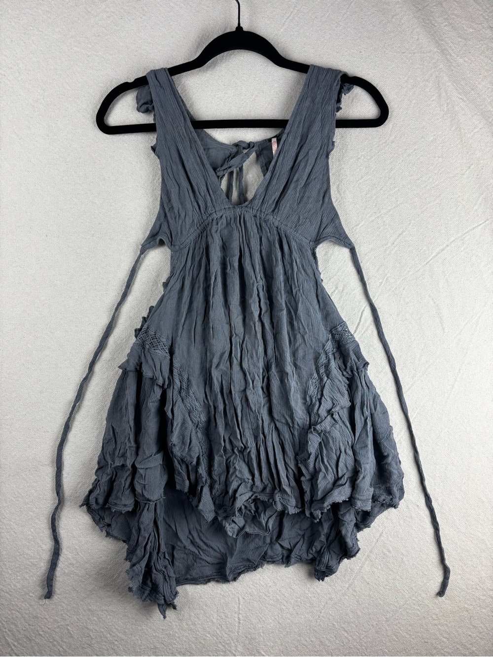 Free people women’s small petite grey dress